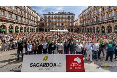 The great day of the cider arrived in Donostia